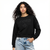SUDADERA DE CUELLO REDONDO NFL NEW ORLEANS SAINTS CLASSIC 3BK PARA MUJER