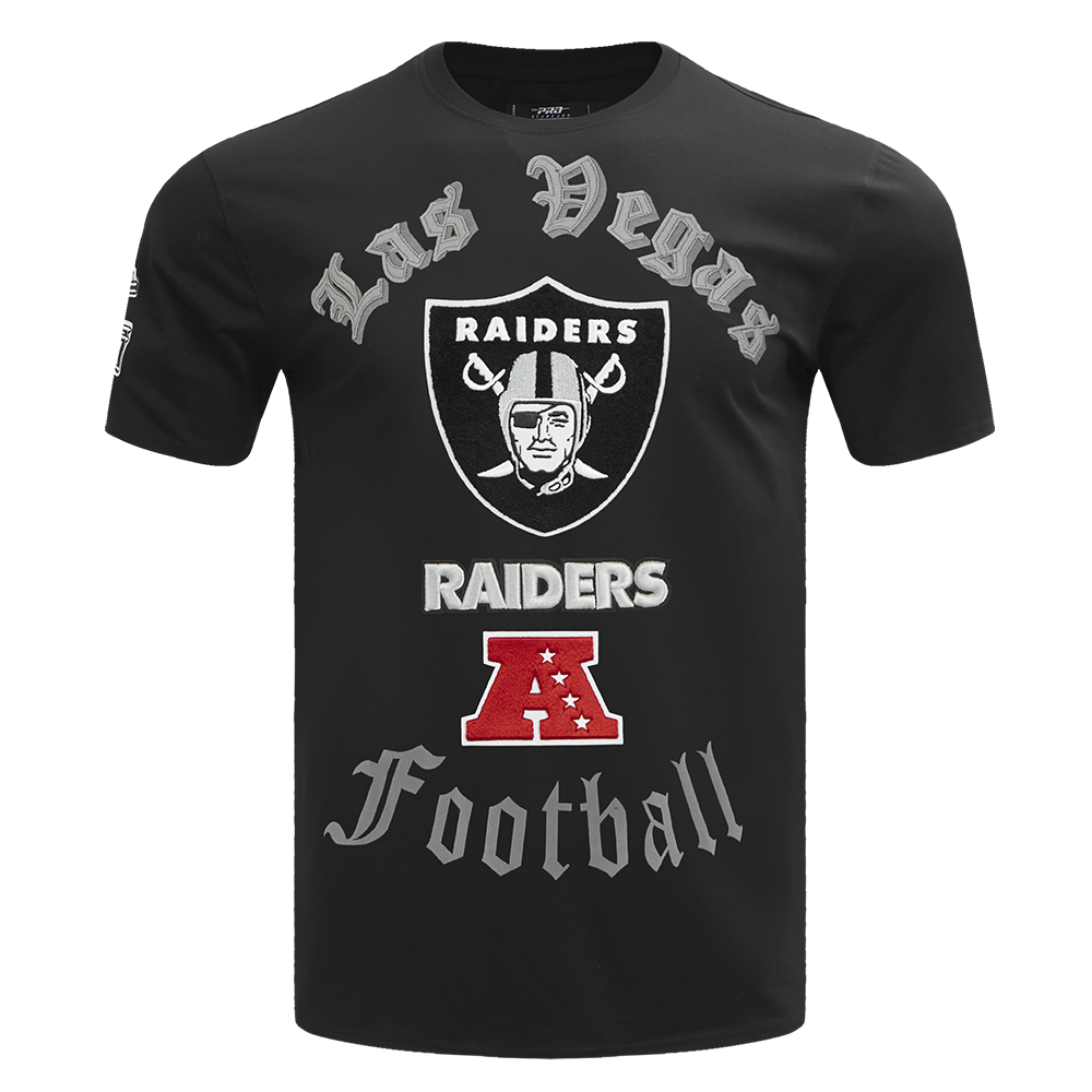 PLAYERA NFL LAS VEGAS RAIDERS OLD ENGLISH