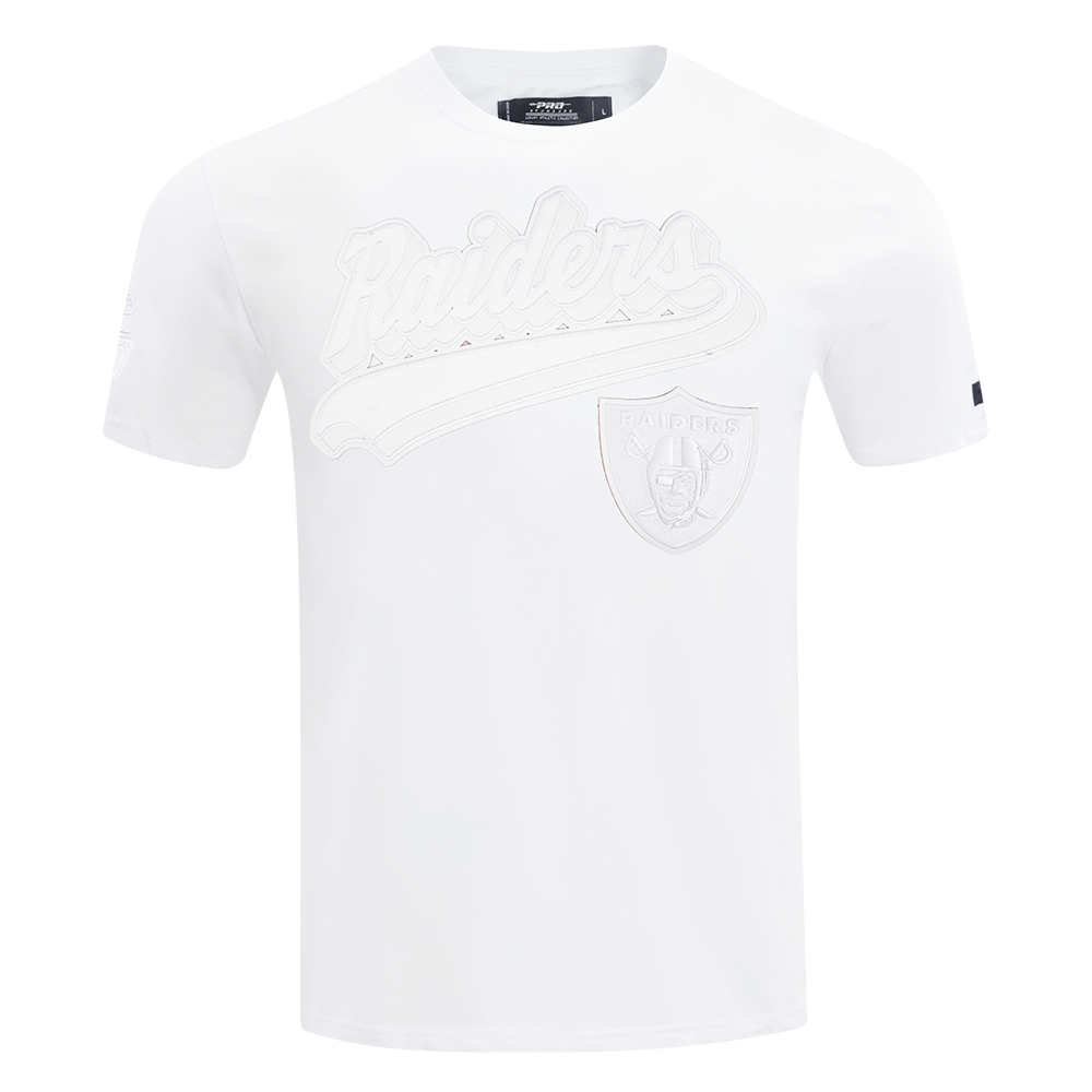 PLAYERA NFL LAS VEGAS RAIDERS WHITE OUT