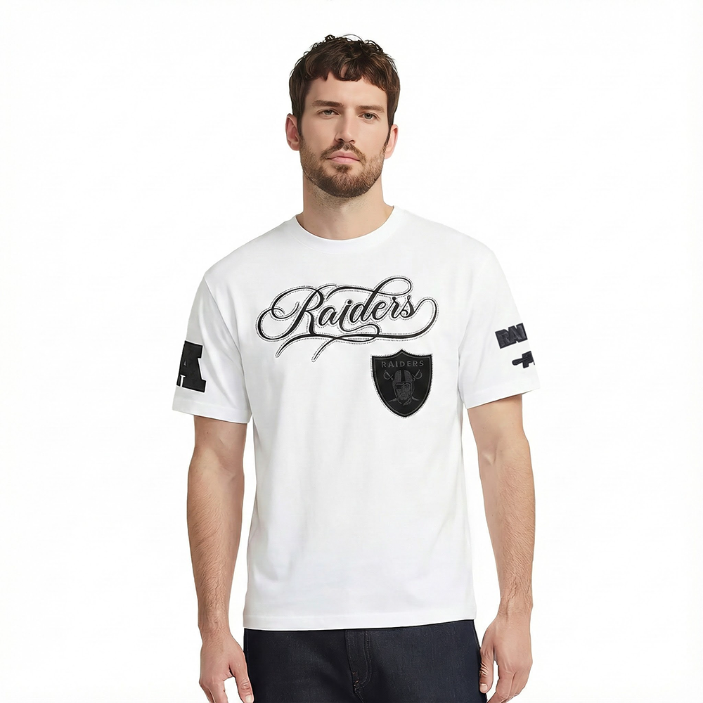 PLAYERA NFL LAS VEGAS RAIDERS BLACKOUT
