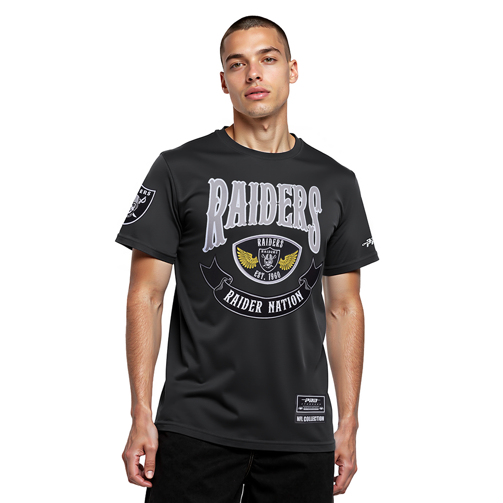 PLAYERA NFL LAS VEGAS RAIDERS BORN FOR SPORT