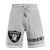 SHORTS DE BASQUETBOL NFL LAS VEGAS RAIDERS CLASSIC CHENILLE