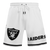 SHORTS DE BASKETBALL NFL LAS VEGAS RAIDERS CLASSIC CHENILLE