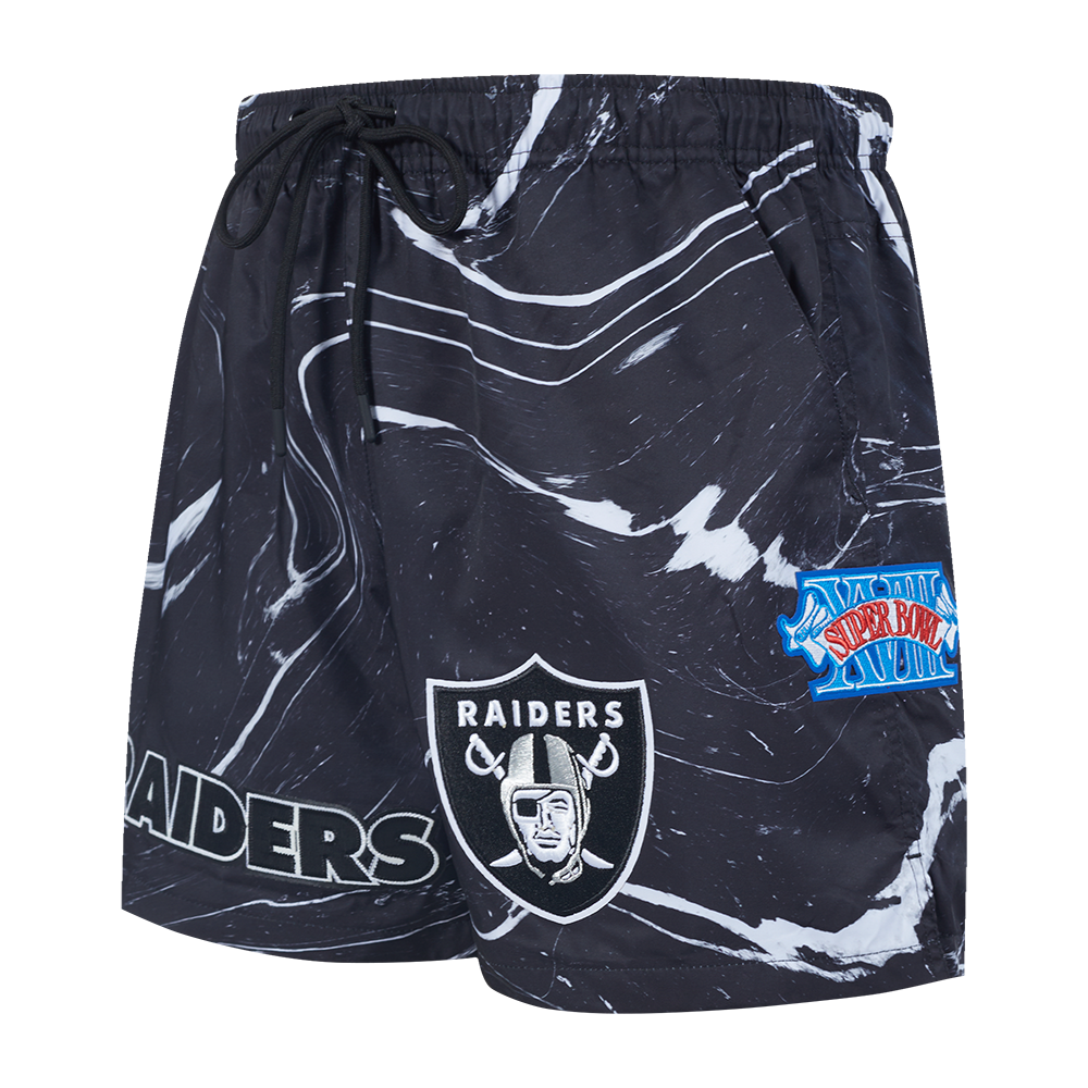 SHORTS DE ALGODÓN NFL LAS VEGAS RAIDERS AOP