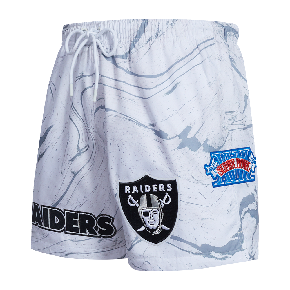 SHORTS DE ALGODÓN NFL LAS VEGAS RAIDERS AOP
