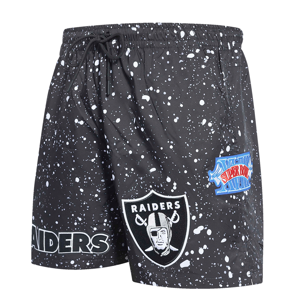 SHORTS DE ALGODÓN NFL LAS VEGAS RAIDERS AOP