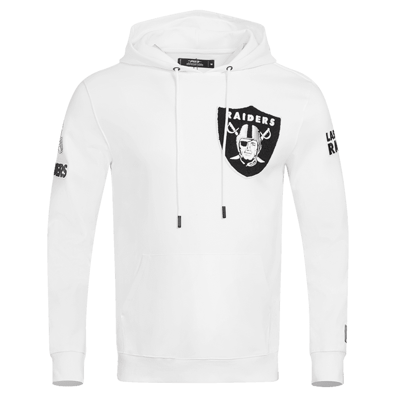 SUDADERA CON GORRO NFL LAS VEGAS RAIDERS CLASSIC CHENILLE