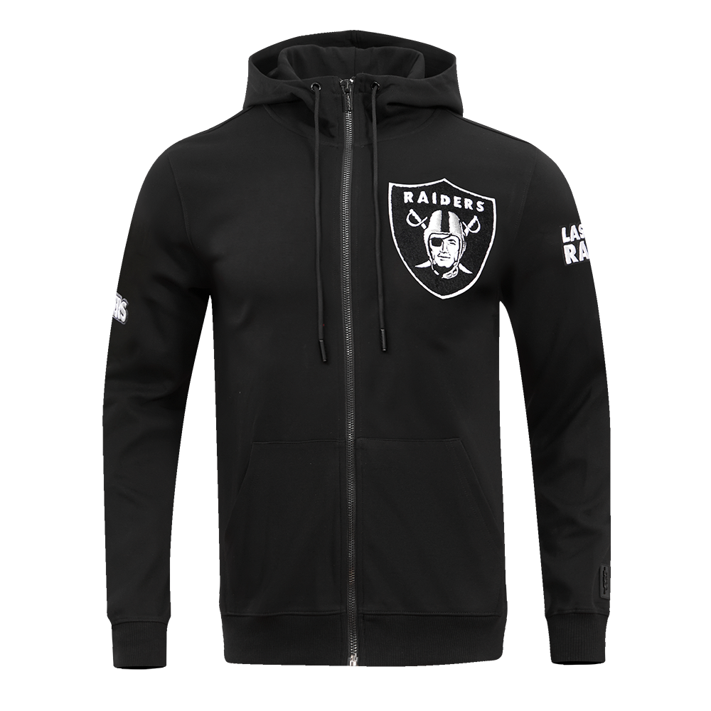 SUDADERA CON CIERRE NFL LAS VEGAS RAIDERS CLASSIC CHENILLE