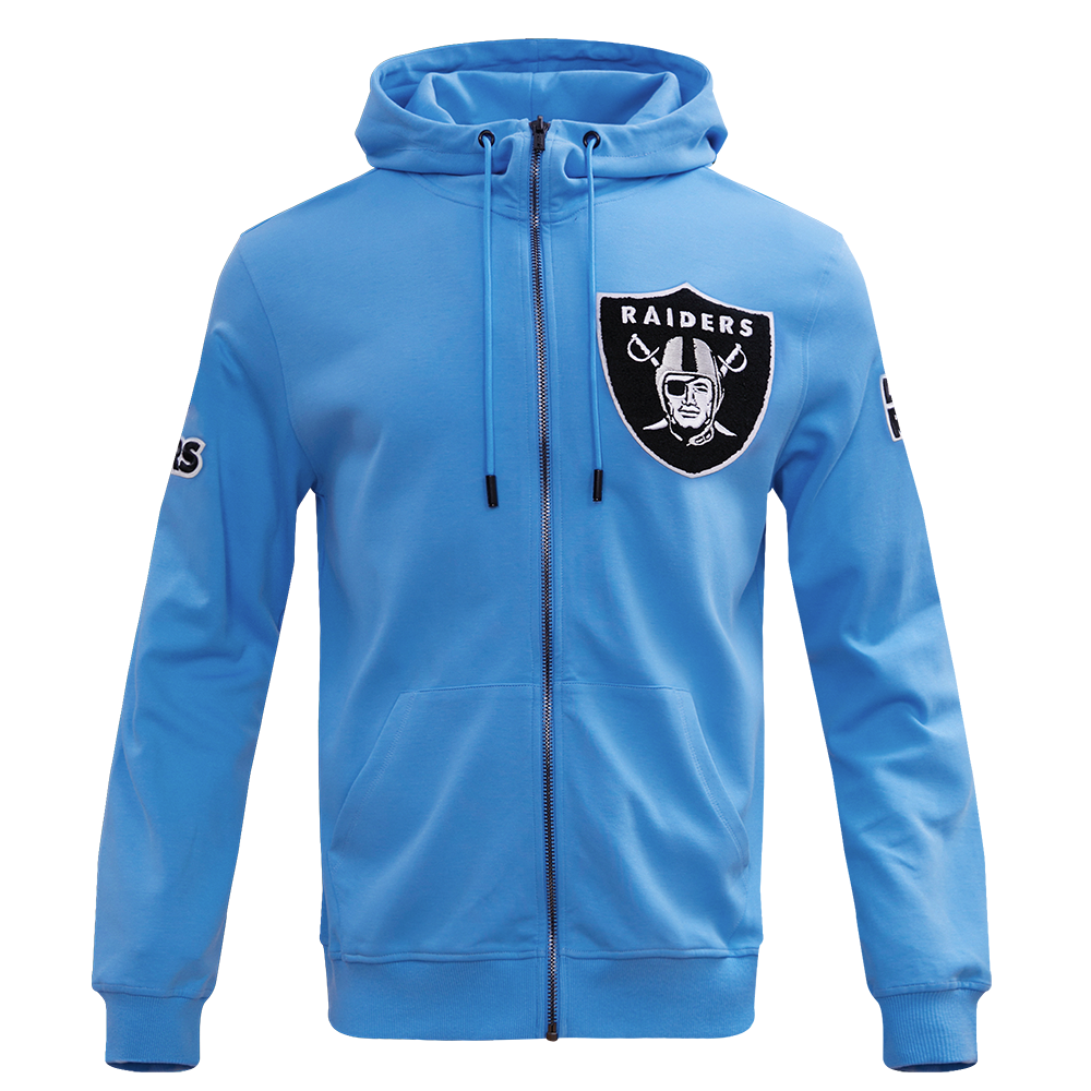 SUDADERA CON CIERRE NFL LAS VEGAS RAIDERS CLASSIC CHENILLE