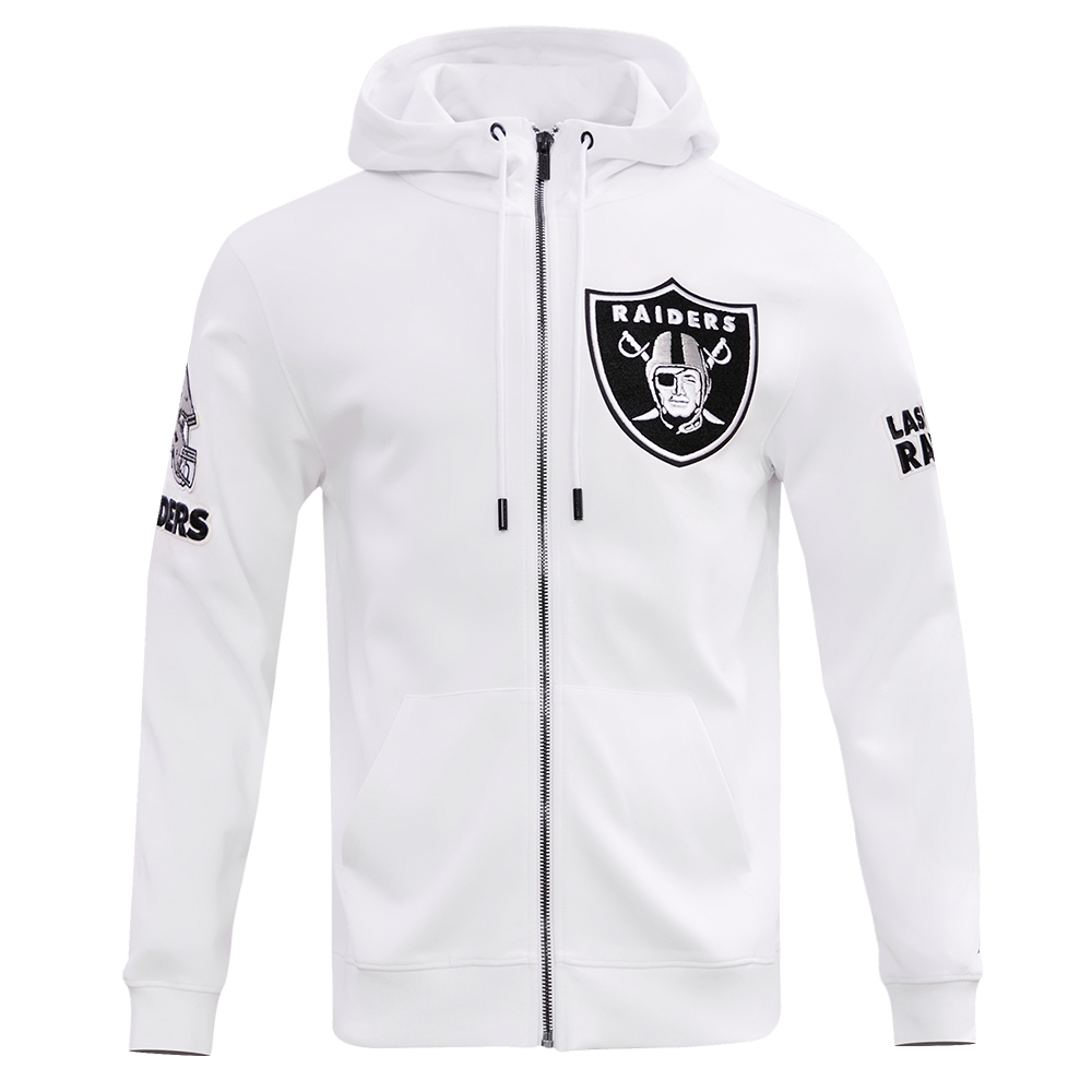 SUDADERA CON CIERRE NFL LAS VEGAS RAIDERS CLASSIC CHENILLE