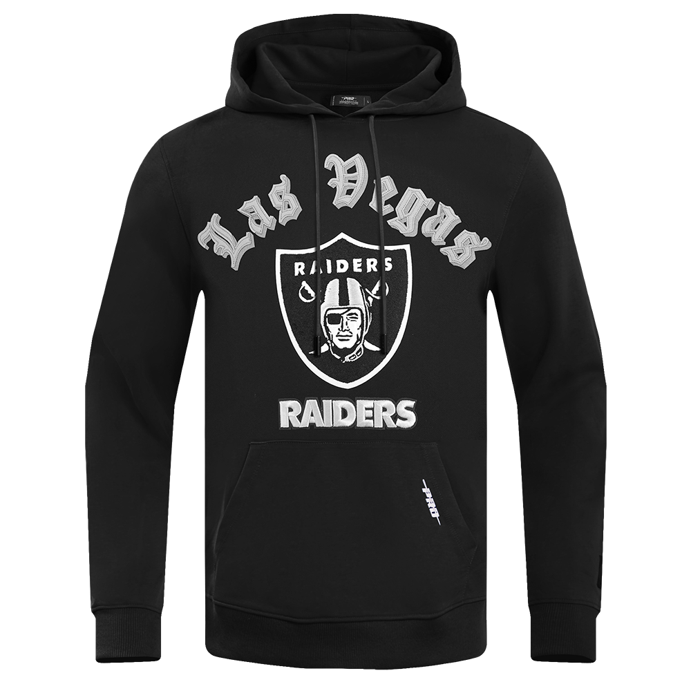 SUDADERA CON GORRO NFL LAS VEGAS RAIDERS OLD ENGLISH