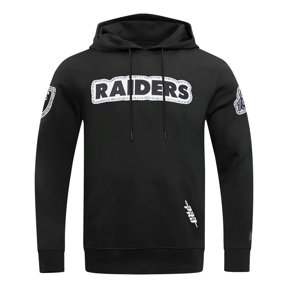 SUDADERA CON GORRO NFL LAS VEGAS RAIDERS DIY PICK STITCH