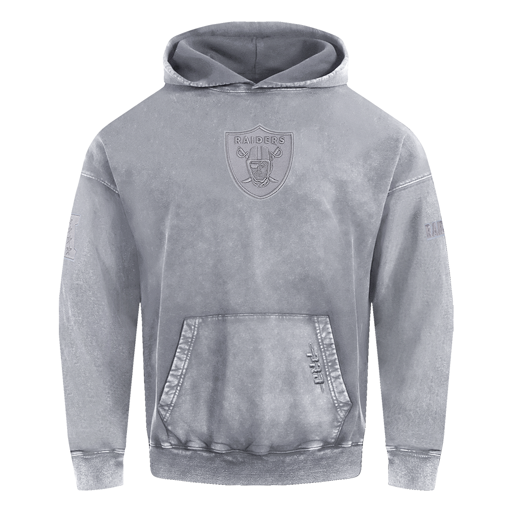 SUDADERA CON GORRO NFL LAS VEGAS RAIDERS WASHED CLASSIC PARA HOMBRE