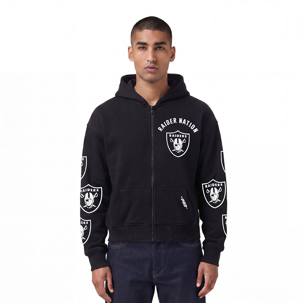 SUDADERA CON CIERRE NFL LAS VEGAS RAIDERS ALL PRO