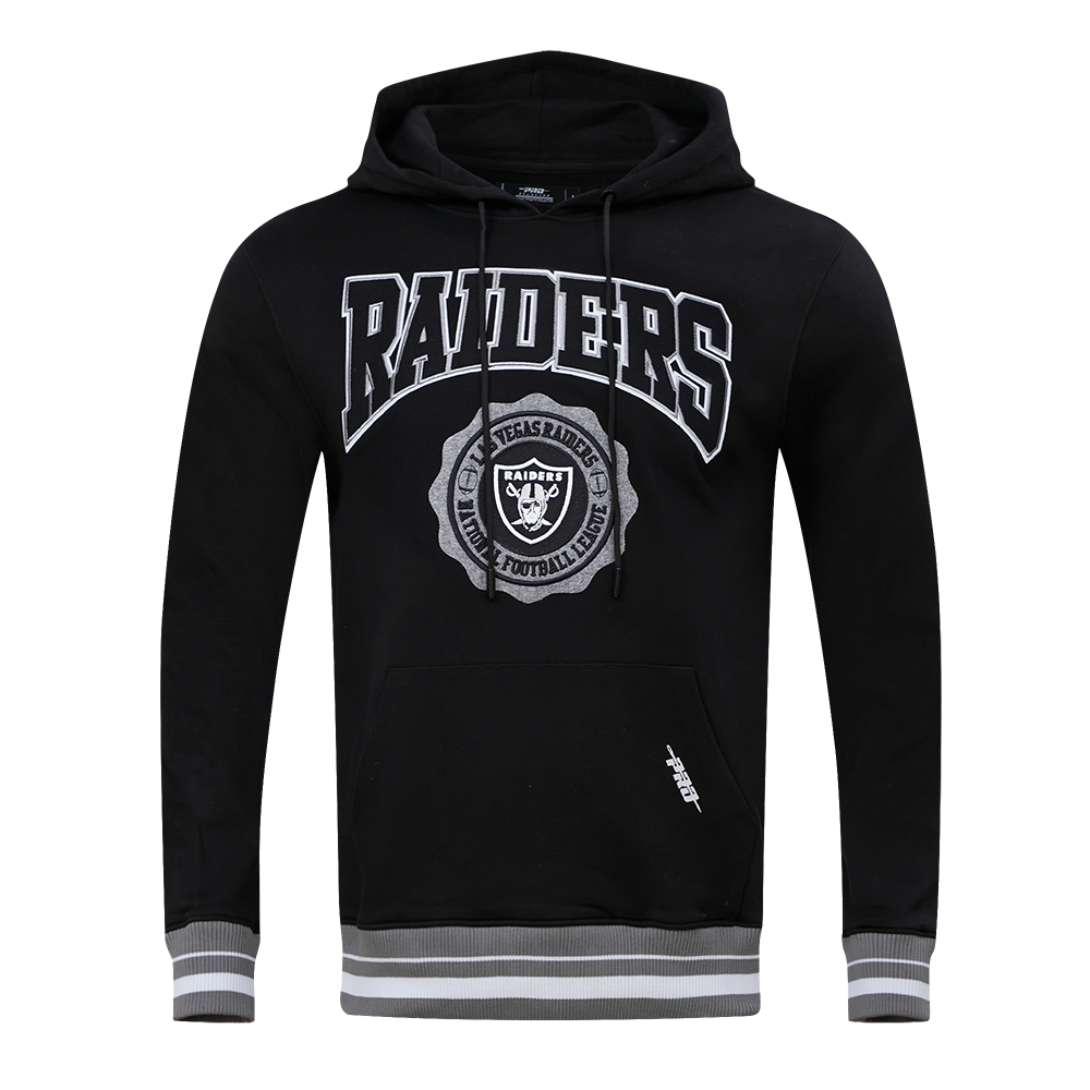 SUDADERA CON GORRO NFL LAS VEGAS RAIDERS CREST EMBLEM