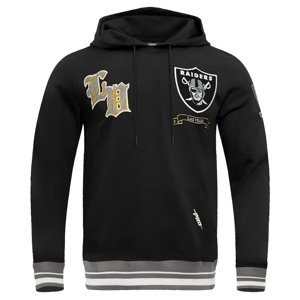 SUDADERA CON GORRO NFL LAS VEGAS RAIDERS PRO PREP
