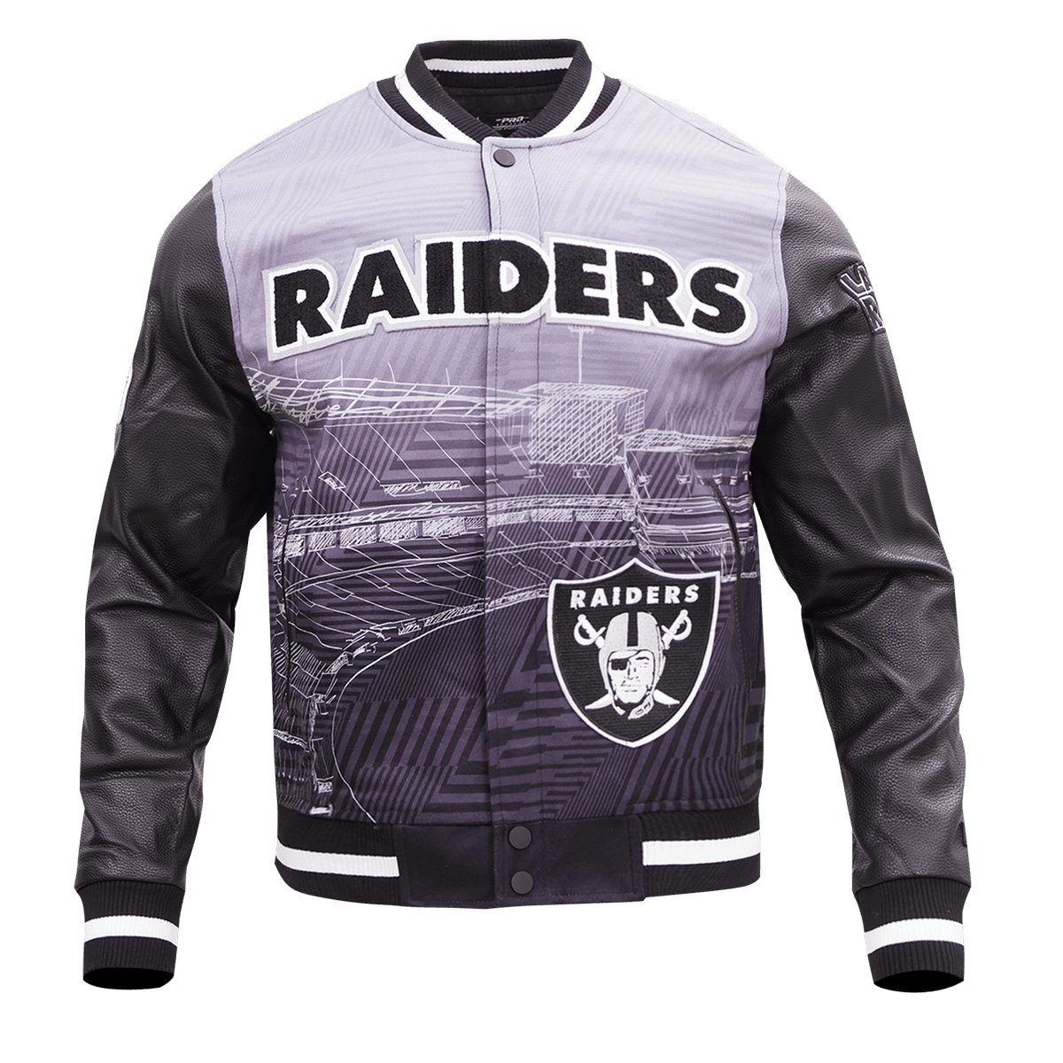 CHAMARRA UNIVERSITARIA NFL LAS VEGAS RAIDERS REMIX VARSITY
