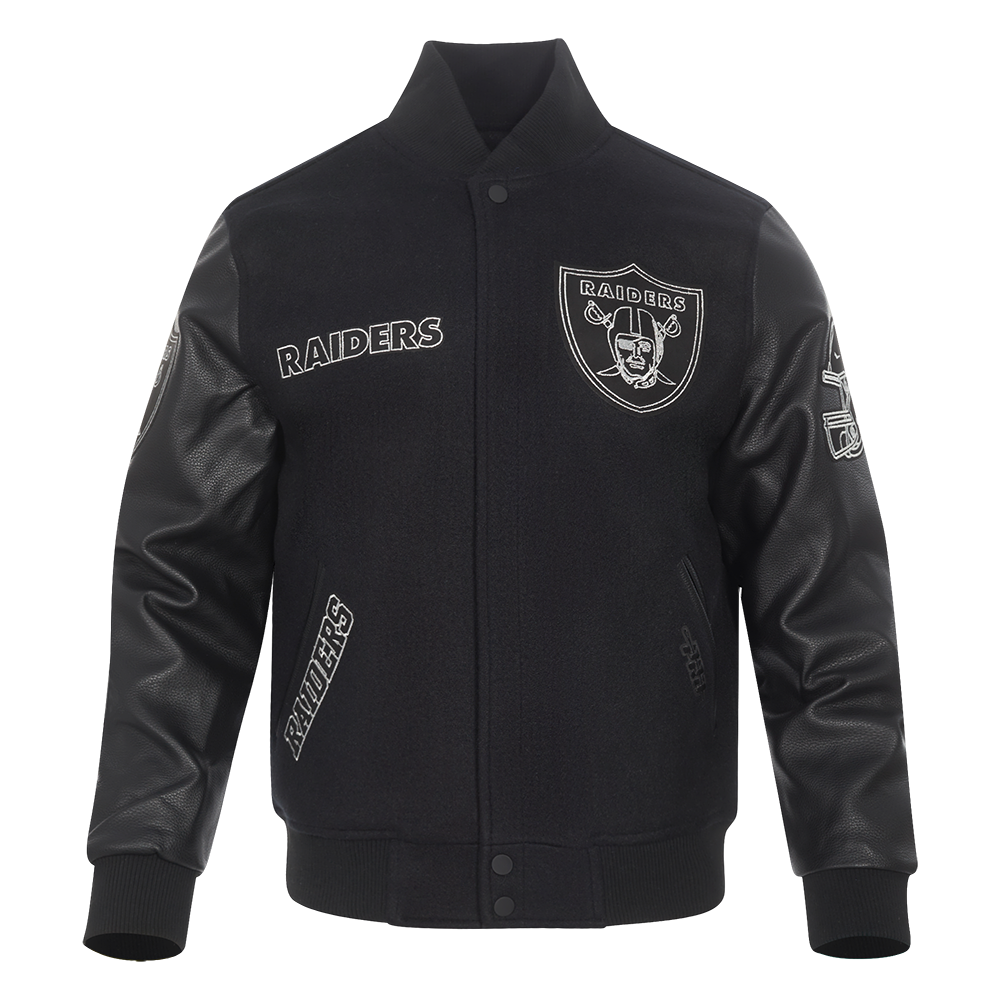 CHAMARRA UNIVERSITARIA NFL LAS VEGAS RAIDERS BLACK&GOLD