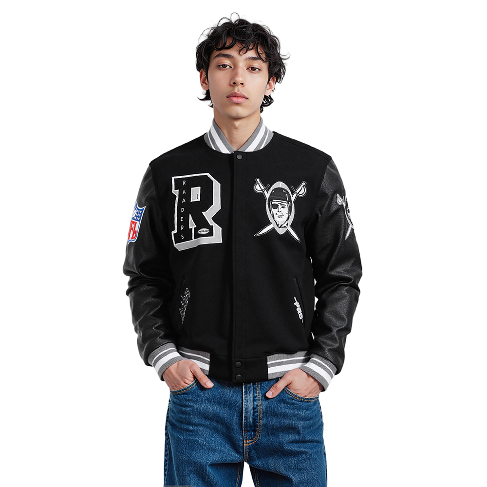 CHAMARRA UNIVERSITARIA NFL LAS VEGAS RAIDERS BEST OF