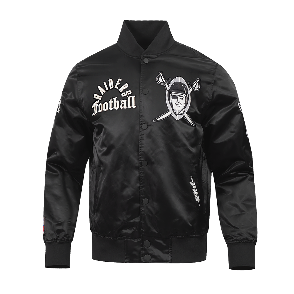CHAMARRA DE SATIN NFL LAS VEGAS RAIDERS MODERN ORIGINALS