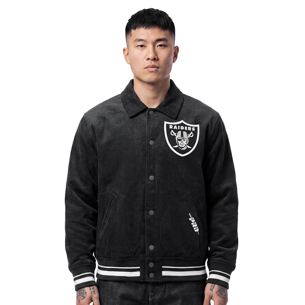 CHAMARRA NFL LAS VEGAS RAIDERS CLASSIC CORDUROY