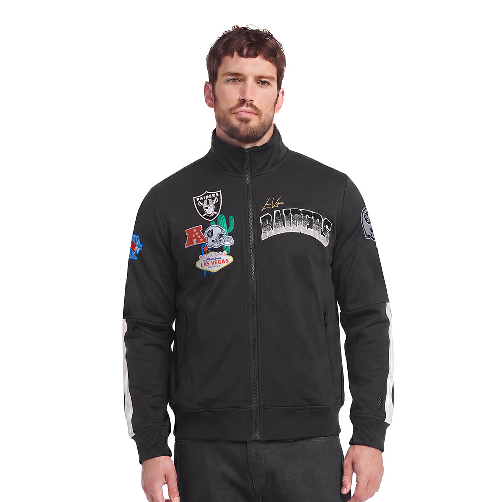 CHAMARRA DE MEZCLILLA NFL LAS VEGAS RAIDERS HOME TOWN
