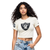 PLAYERA NFL LAS VEGAS RAIDERS REBEL ATHLETICS PARA MUJER