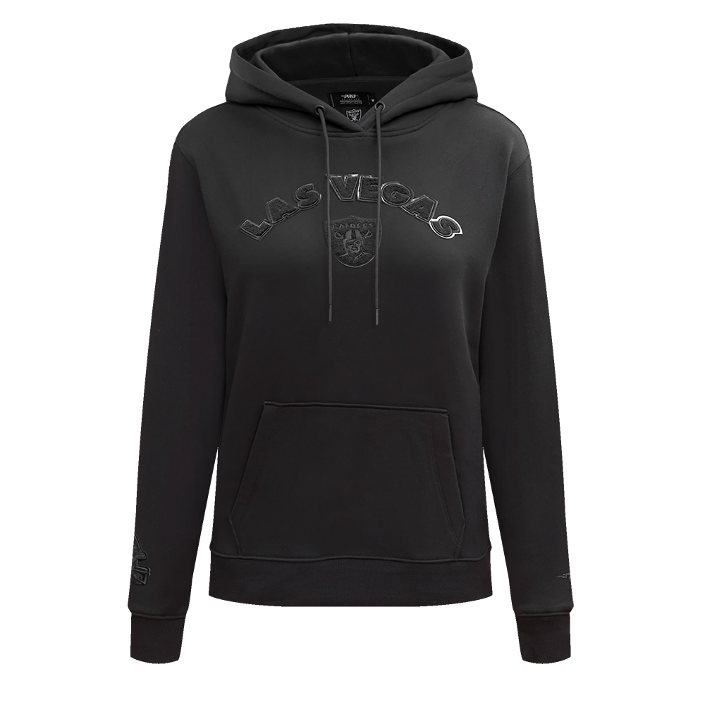 SUDADERA CON GORRO NFL LAS VEGAS RAIDERS CLASSIC 3BK PARA MUJER