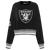 SUDADERA DE CUELLO REDONDO NFL LAS VEGAS RAIDERS MASH UP PARA MUJER