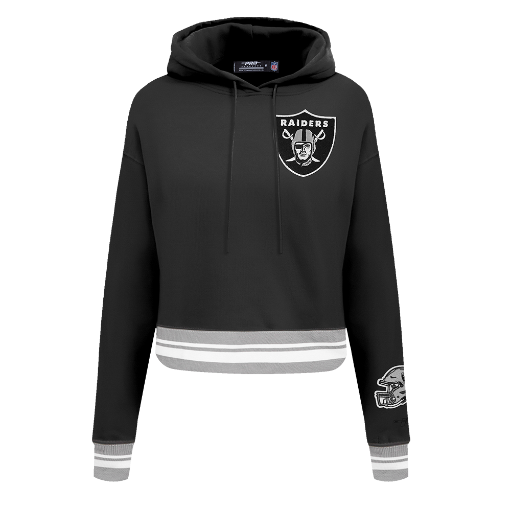 SUDADERA CON GORRO NFL LAS VEGAS RAIDERS MASH UP PARA MUJER