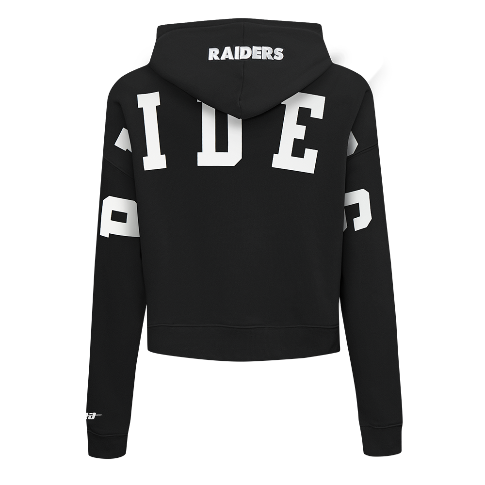SUDADERA CON GORRO NFL LAS VEGAS RAIDERS WINGSPAN PARA MUJER