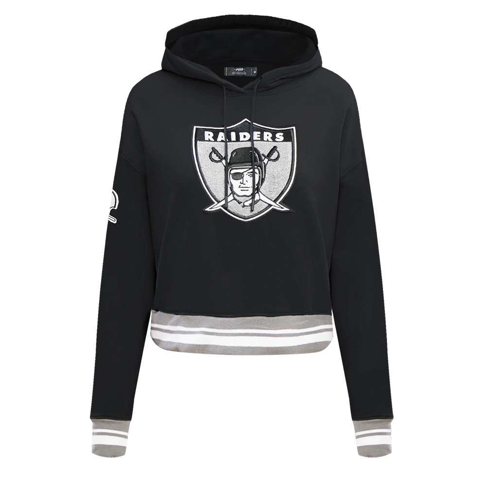 SUDADERA CON GORRO NFL LAS VEGAS RAIDERS RETRO CLASSICS PARA MUJER