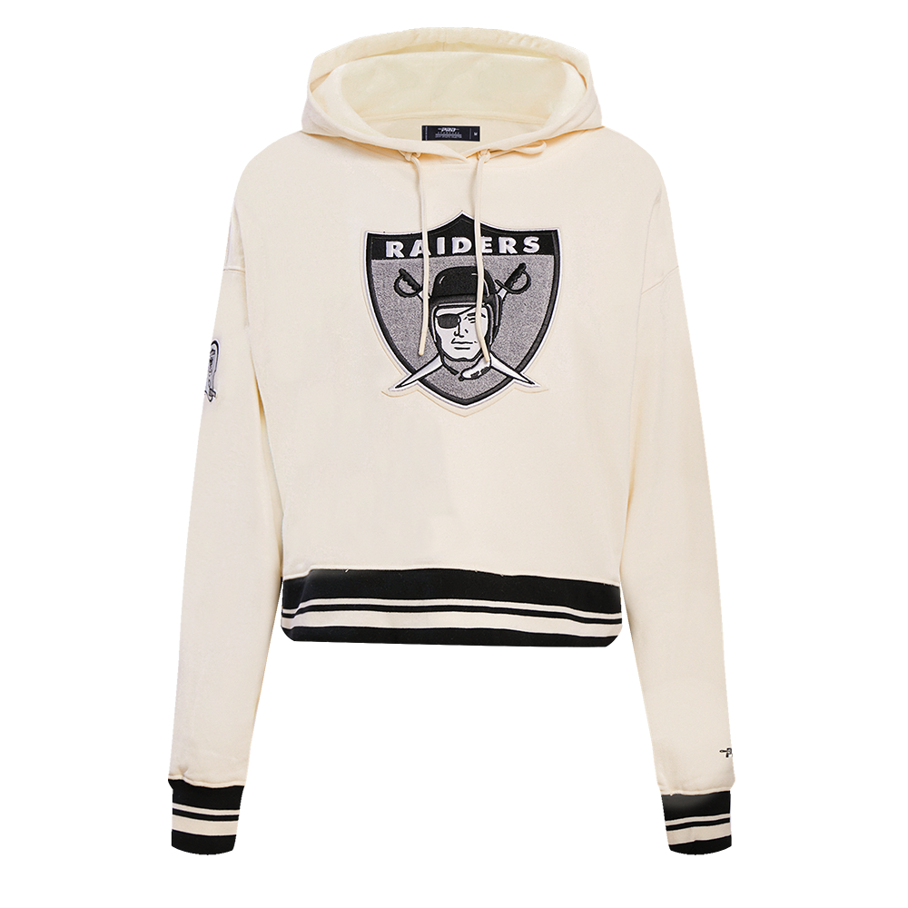 SUDADERA CON GORRO NFL LAS VEGAS RAIDERS RETRO CLASSICS PARA MUJER