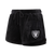 SHORTS DE BASKETBALL NFL LAS VEGAS RAIDERS CLASSIC ESSENTIALS PARA MUJER