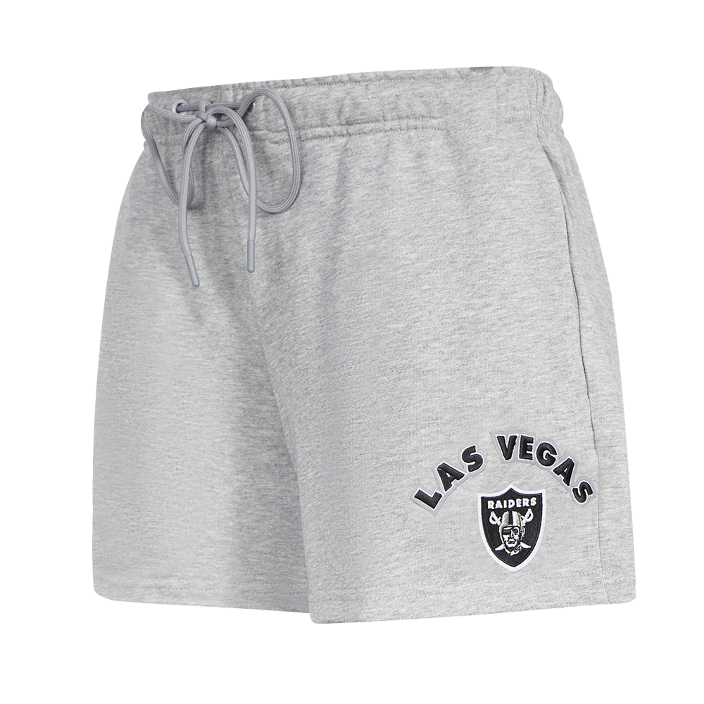 SHORTS DE ALGODÓN NFL LAS VEGAS RAIDERS CLASSIC CHENILLE PARA MUJER