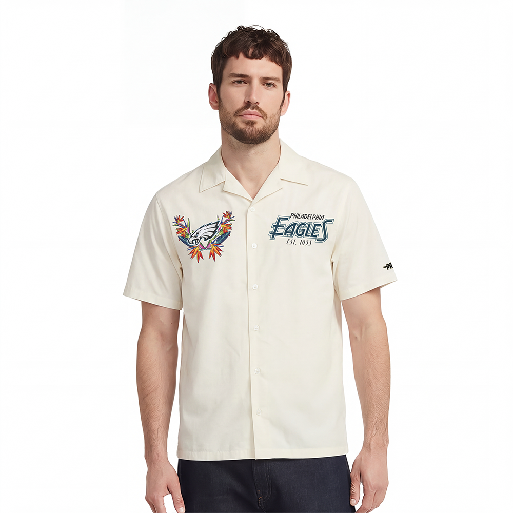SOBRECAMISA DE MANGA CORTA NFL PHILADELPHIA EAGLES PARADISE
