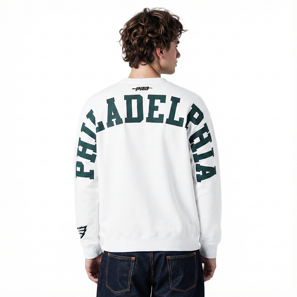 SUDADERA DE CUELLO REDONDO NFL PHILADELPHIA EAGLES WINGSPAN
