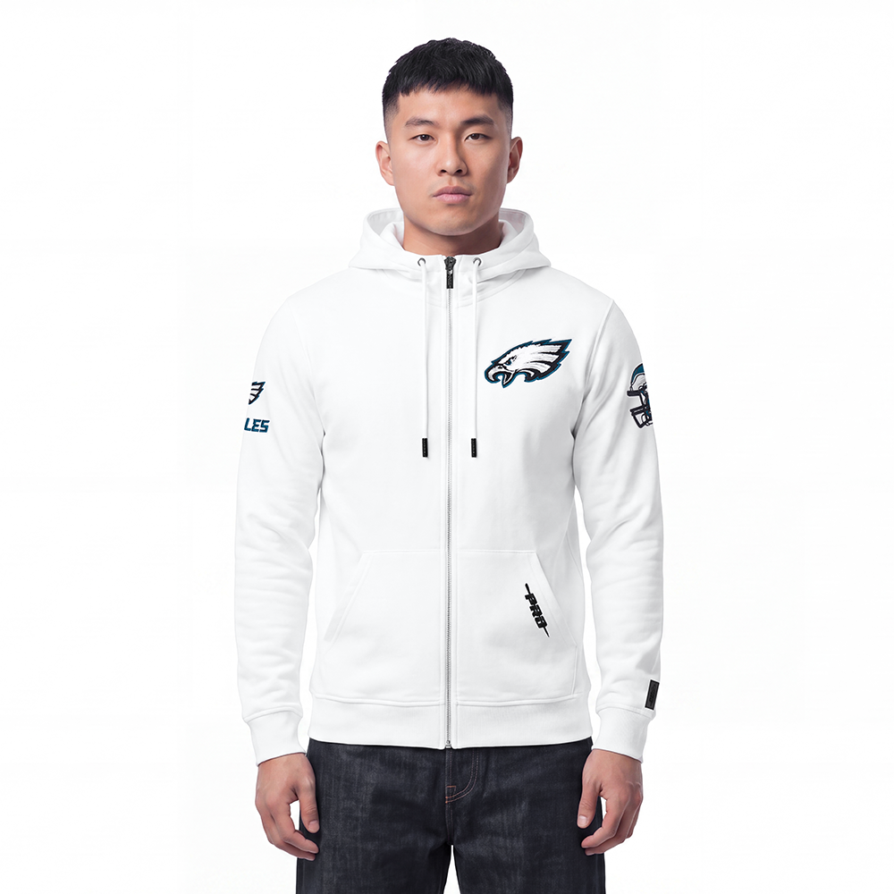 SUDADERA CON CIERRE NFL PHILADELPHIA EAGLES CLASSIC CHENILLE