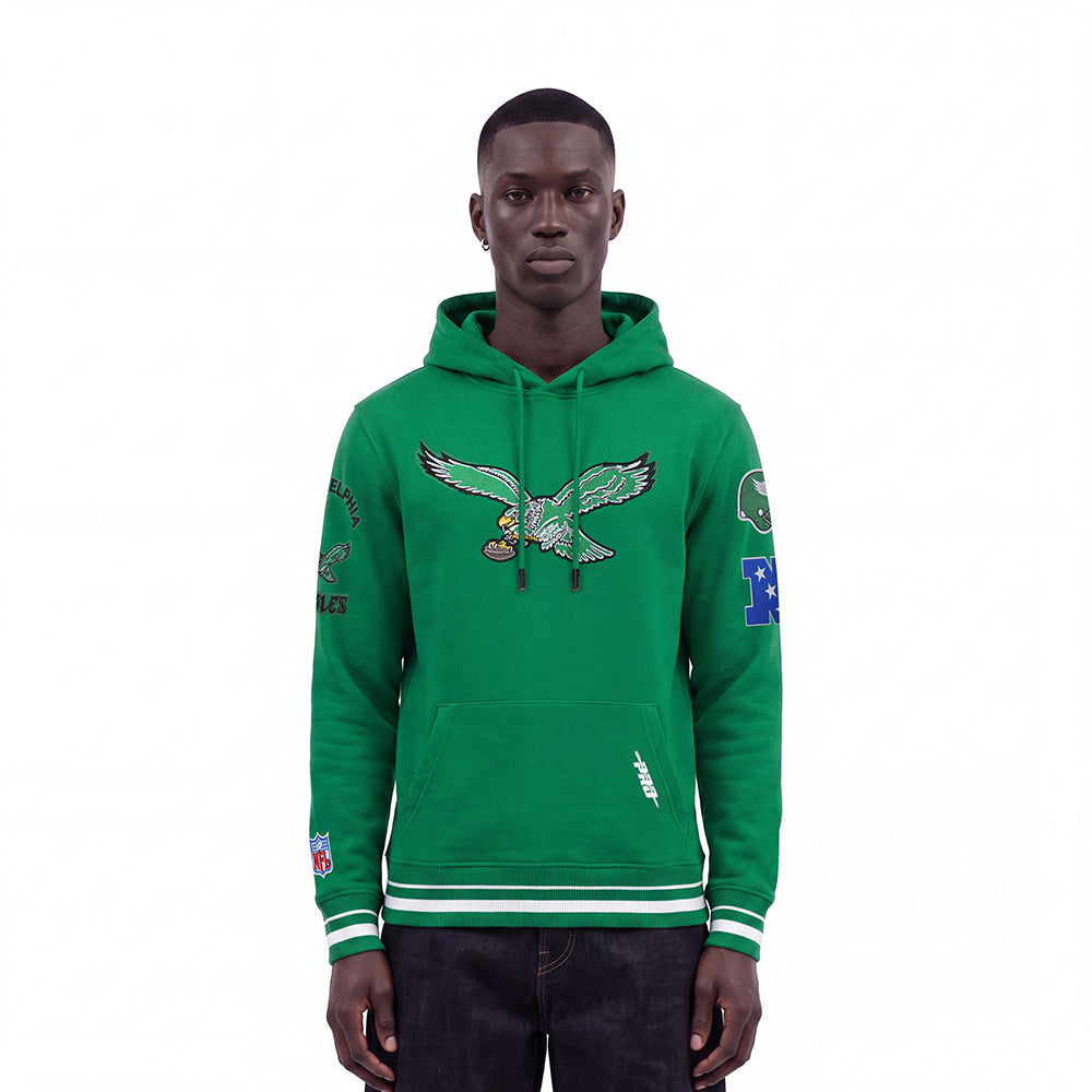 SUDADERA CON GORRO NFL PHILADELPHIA EAGLES RETRO CLASSICS