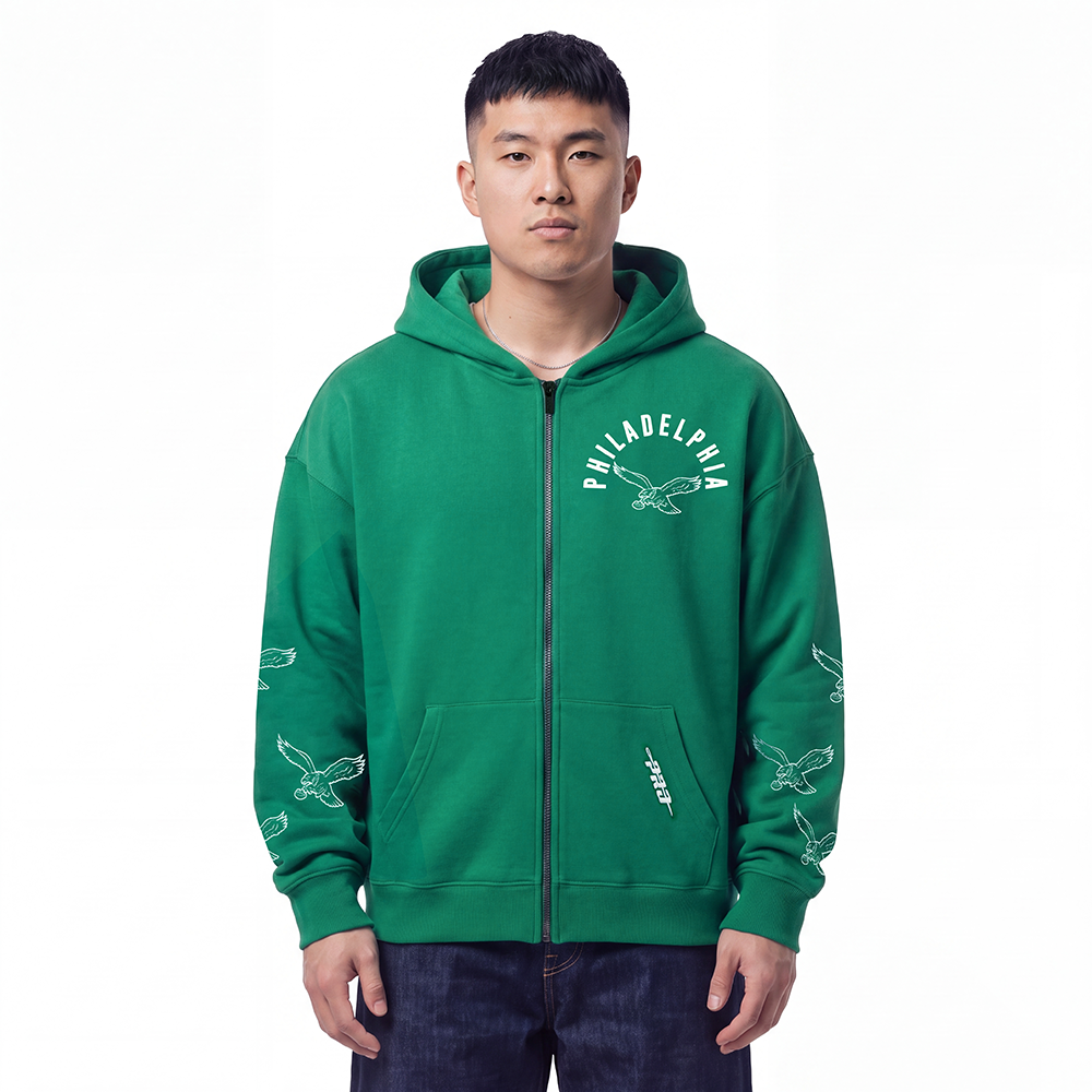SUDADERA CON CIERRE NFL PHILADELPHIA EAGLES ALL PRO
