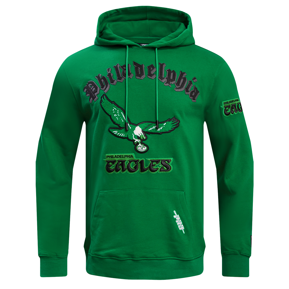 SUDADERA CON GORRO NFL PHILADELPHIA EAGLES OLD ENGLISH