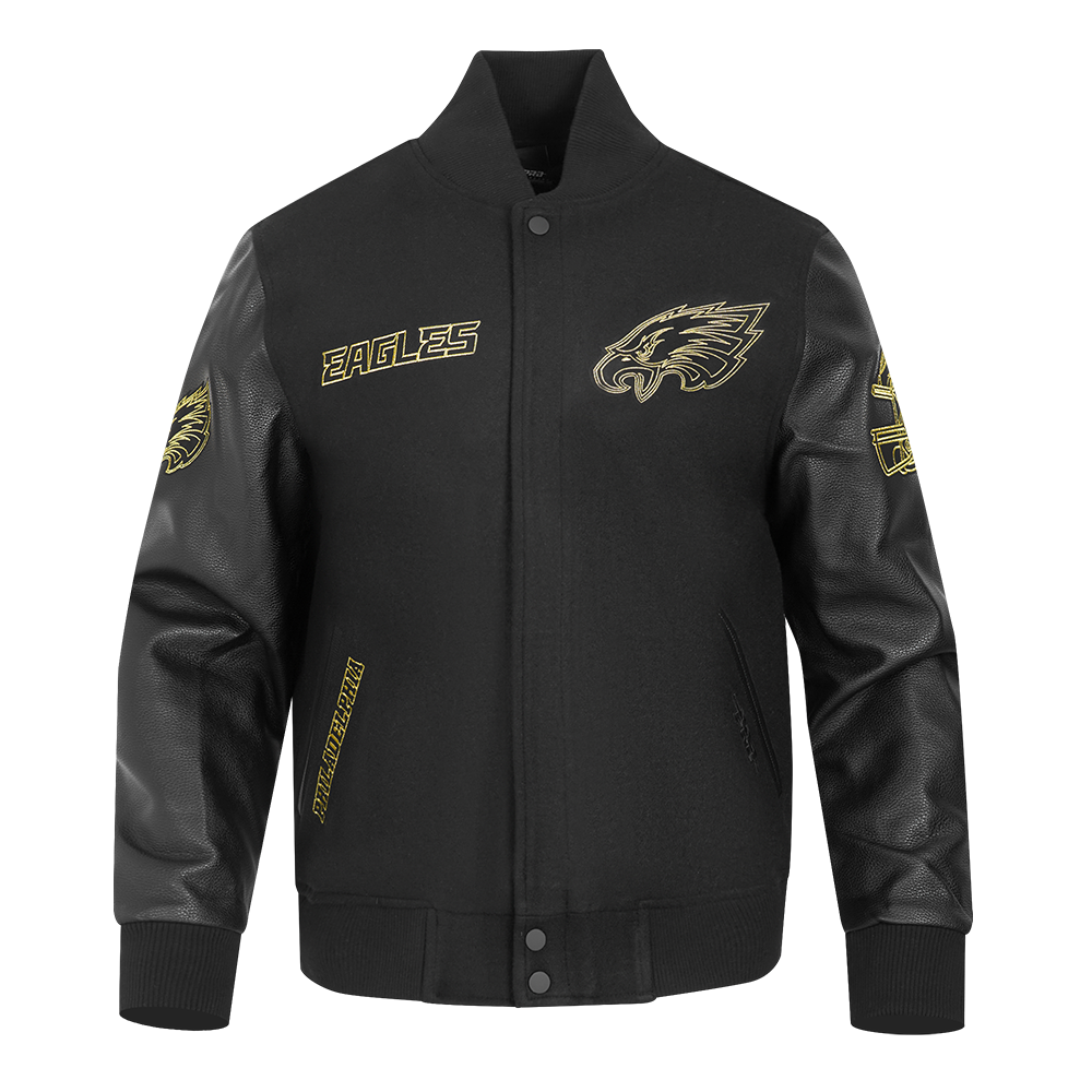 CHAMARRA UNIVERSITARIA NFL PHILADELPHIA EAGLES BLACK&GOLD