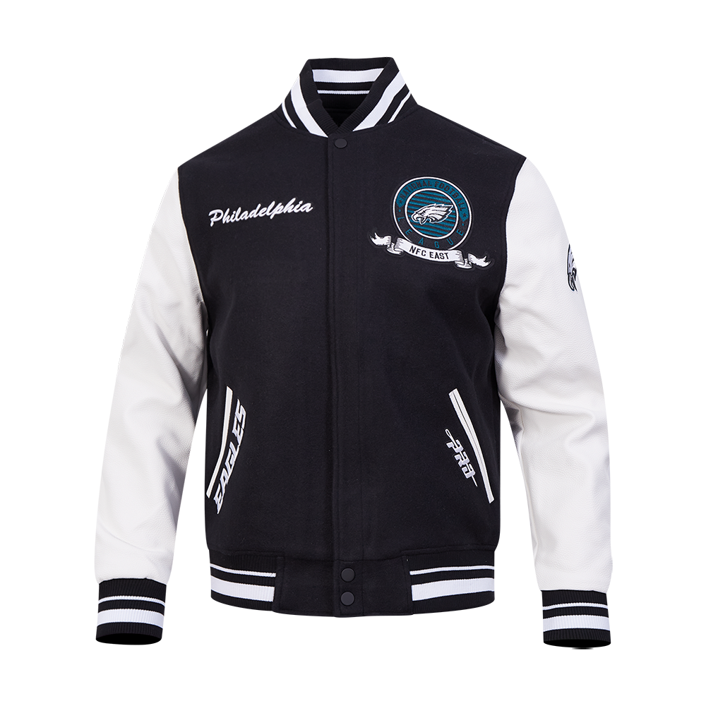 CHAMARRA UNIVERSITARIA NFL PHILADELPHIA EAGLES TEAM BADGE