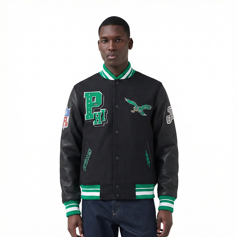 CHAMARRA UNIVERSITARIA NFL PHILADELPHIA EAGLES BEST OF