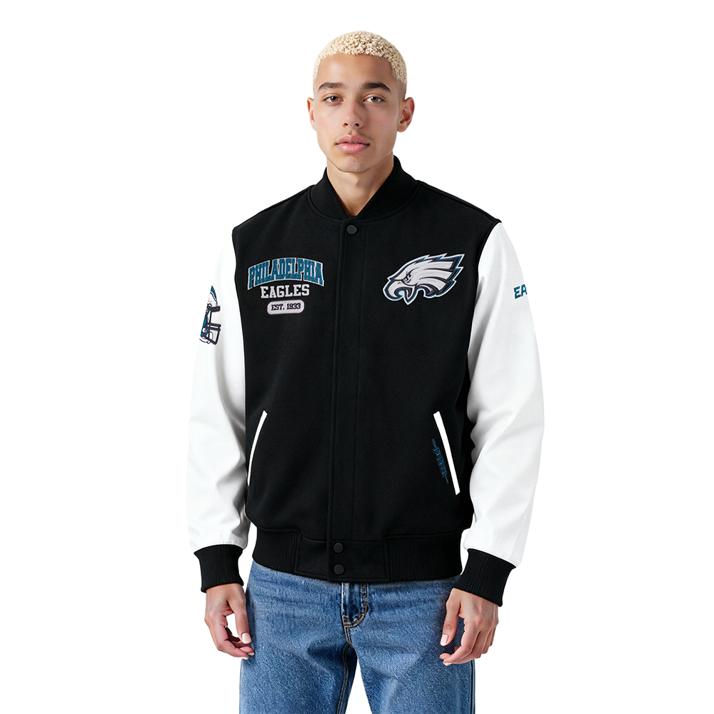 CHAMARRA UNIVERSITARIA NFL PHILADELPHIA EAGLES CITY ARCH