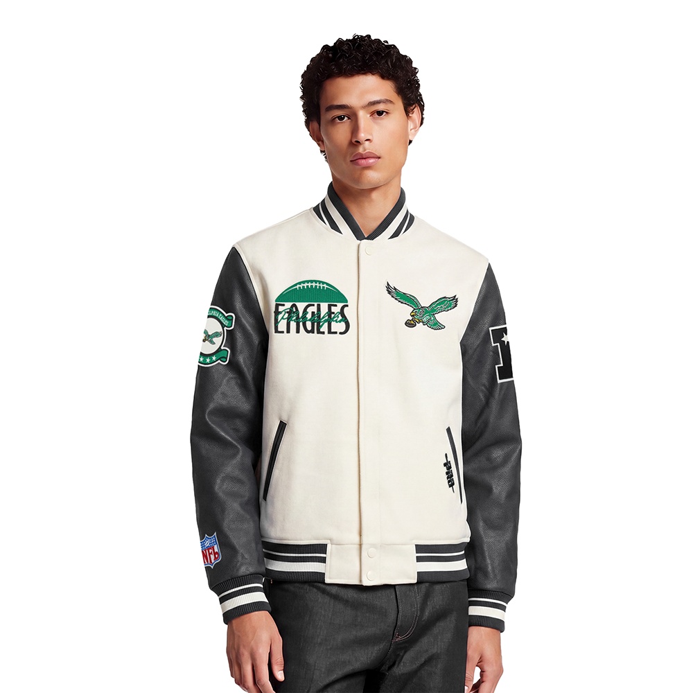 CHAMARRA UNIVERSITARIA NFL PHILADELPHIA EAGLES ORIGINAL PLAYERS