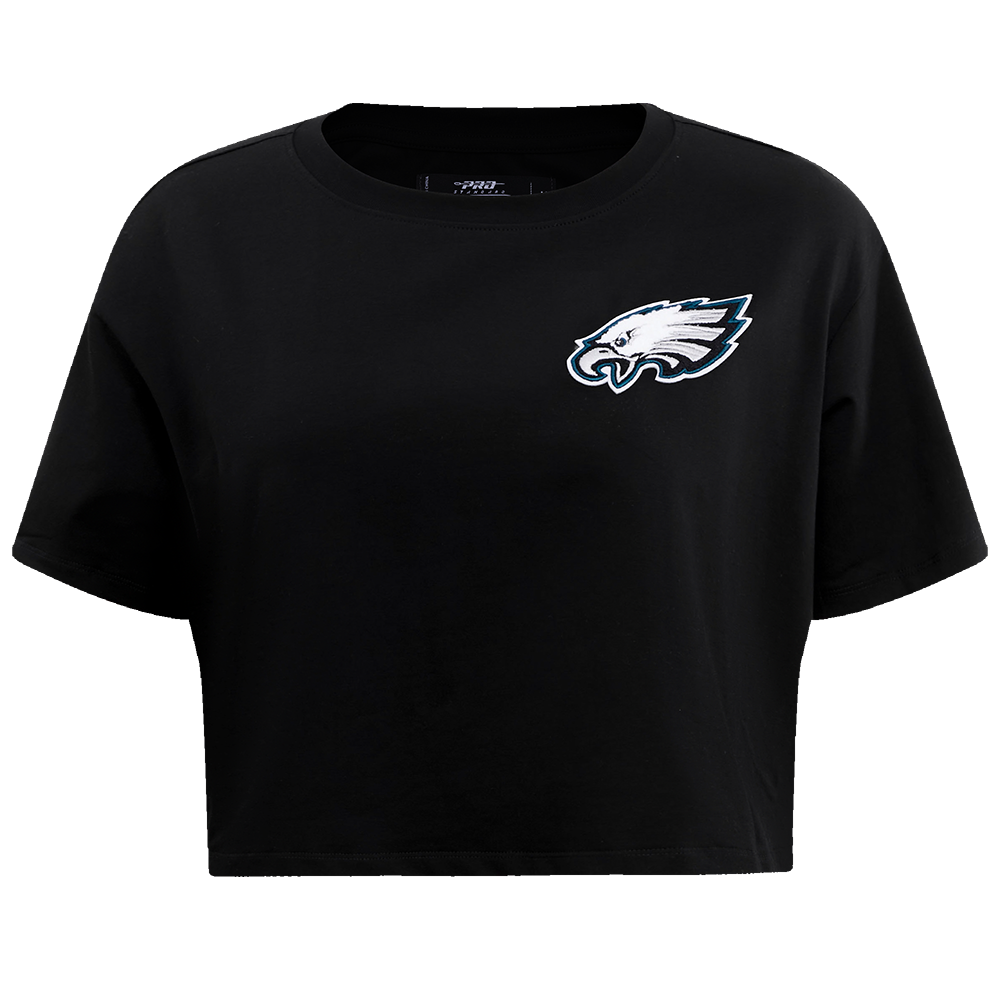PLAYERA CROP NFL PHILADELPHIA EAGLES CLASSIC ESSENTIALS PARA MUJER
