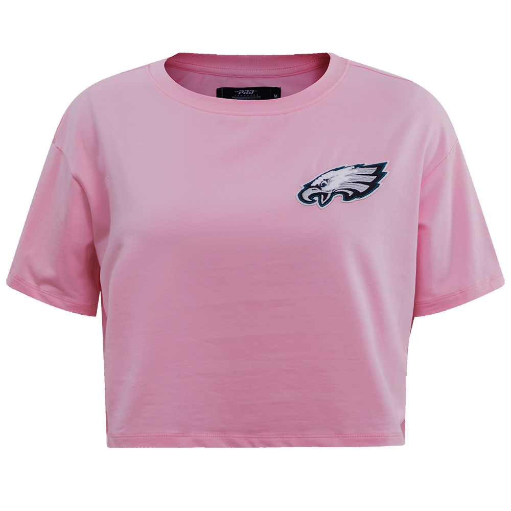 PLAYERA CROP NFL PHILADELPHIA EAGLES CLASSIC ESSENTIALS PARA MUJER