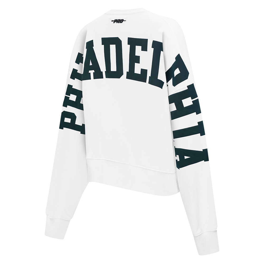 SUDADERA DE CUELLO REDONDO NFL PHILADELPHIA EAGLES WINGSPAN PARA MUJER