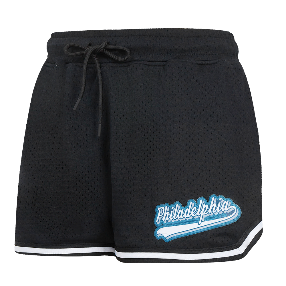 SHORTS DE MALLA NFL PHILADELPHIA EAGLES SCRIPT TAIL PARA MUJER